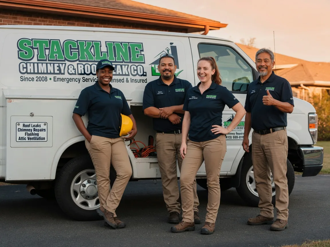 Chimney flashing repair company in Portola, CA